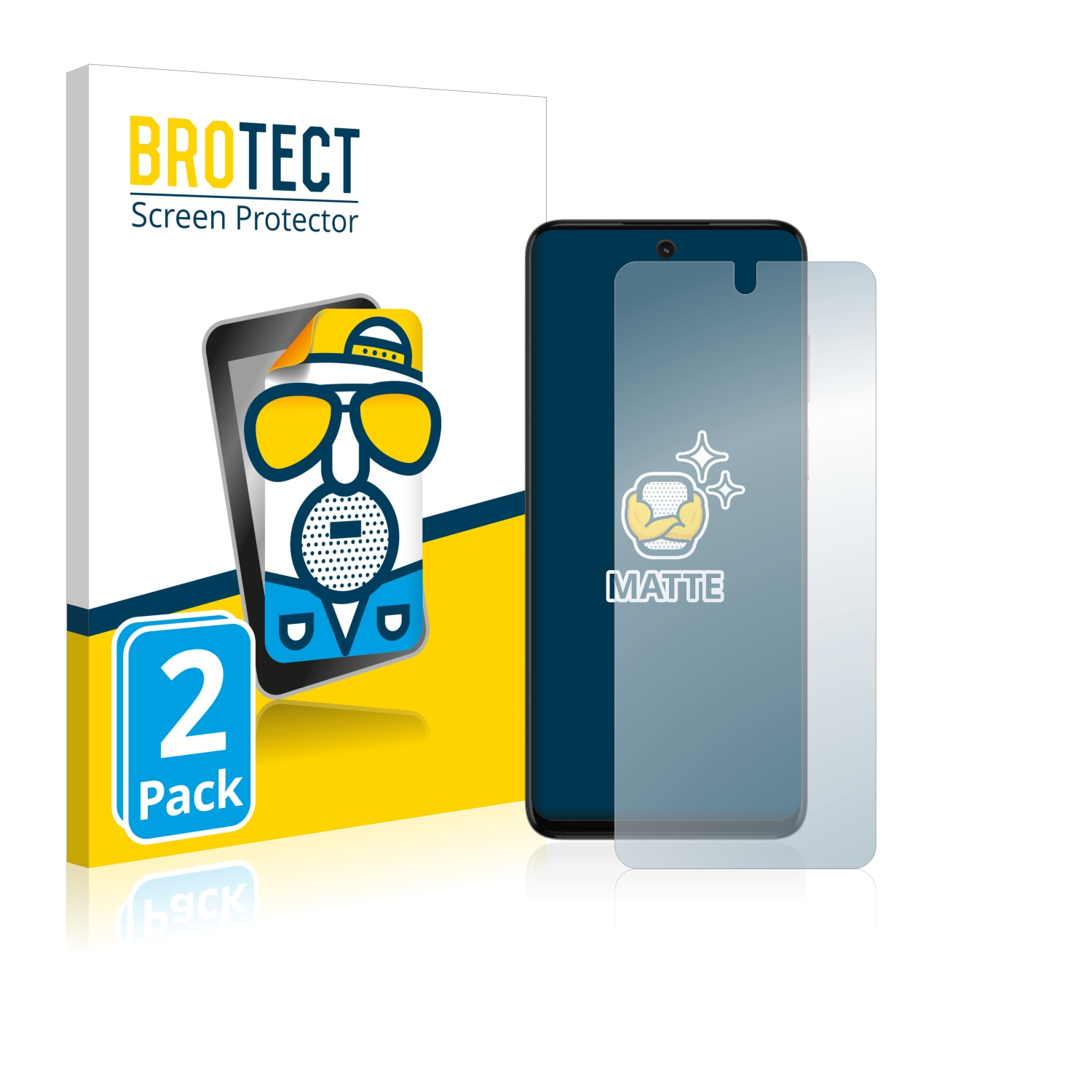 BROTECT 2x G32) Schutzfolie(für Motorola matte Moto