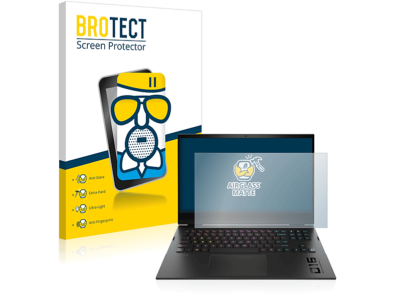 BROTECT 16 2022) Schutzfolie(für Omen matte Airglass HP