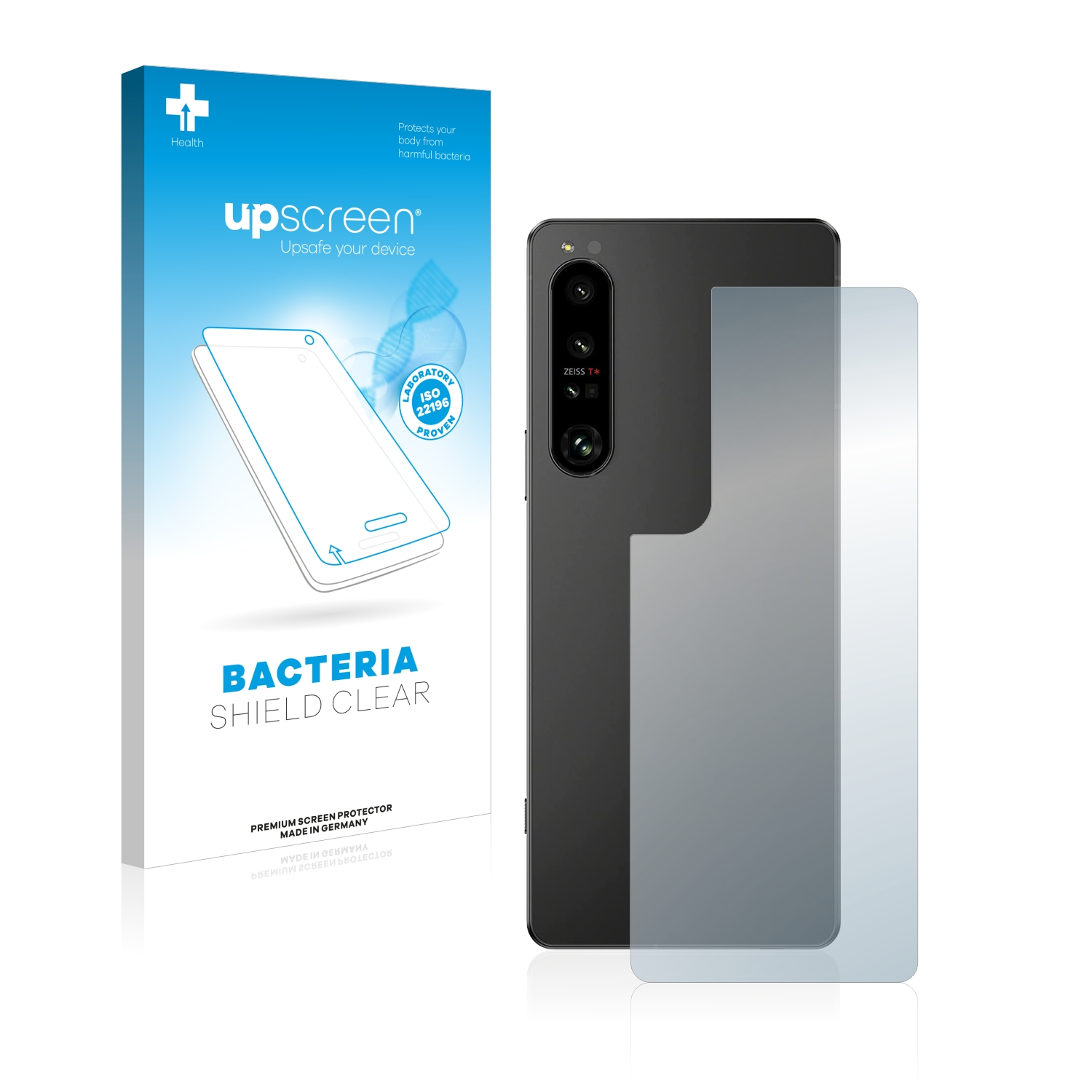 (Rückseite)) Schutzfolie(für klare antibakteriell IV Sony 1 Xperia UPSCREEN