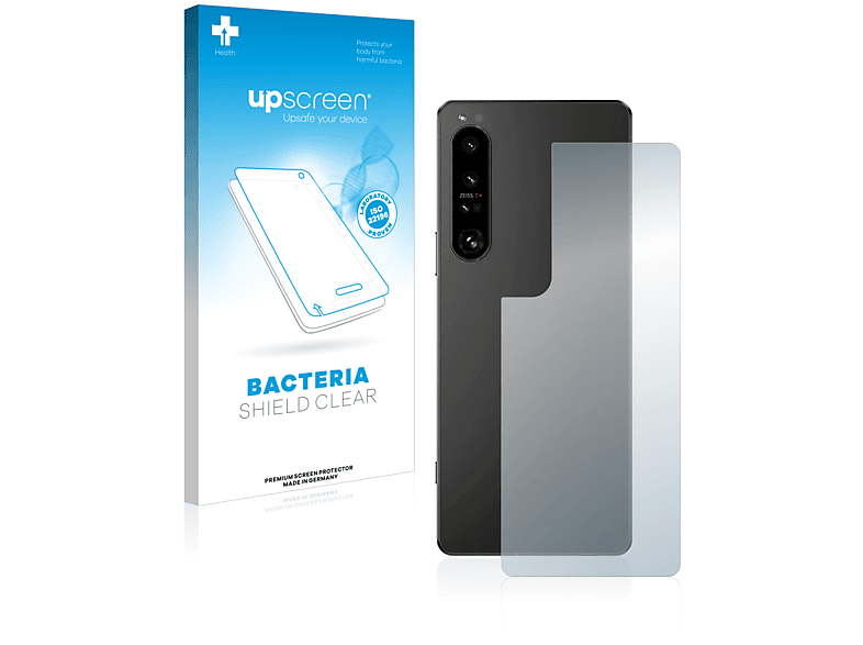UPSCREEN antibakteriell klare Schutzfolie(für Sony Xperia 1 IV (Rückseite))