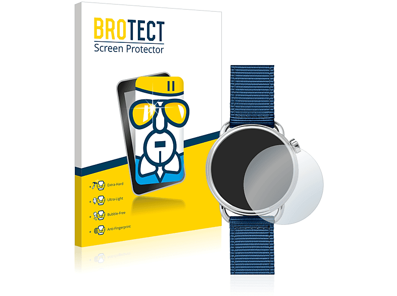 BROTECT Airglass klare Schutzfolie(für Ralph Lauren Bearfoot Negroni Polo Bear Watch)
