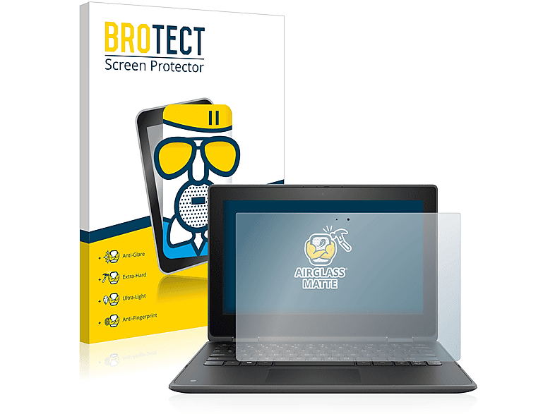BROTECT Airglass matte Schutzfolie(für HP ProBook X360 11 G5 EE)