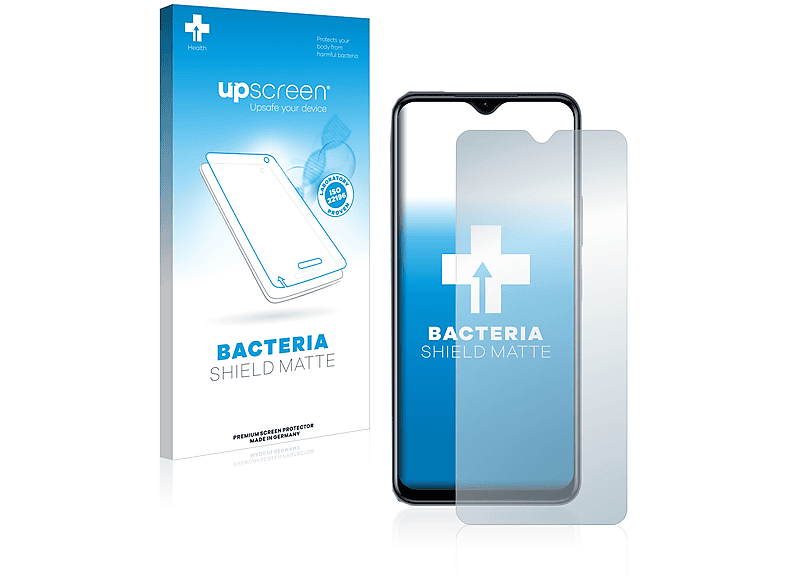 UPSCREEN antibakteriell entspiegelt matte Schutzfolie(für Vivo Y30 5G)