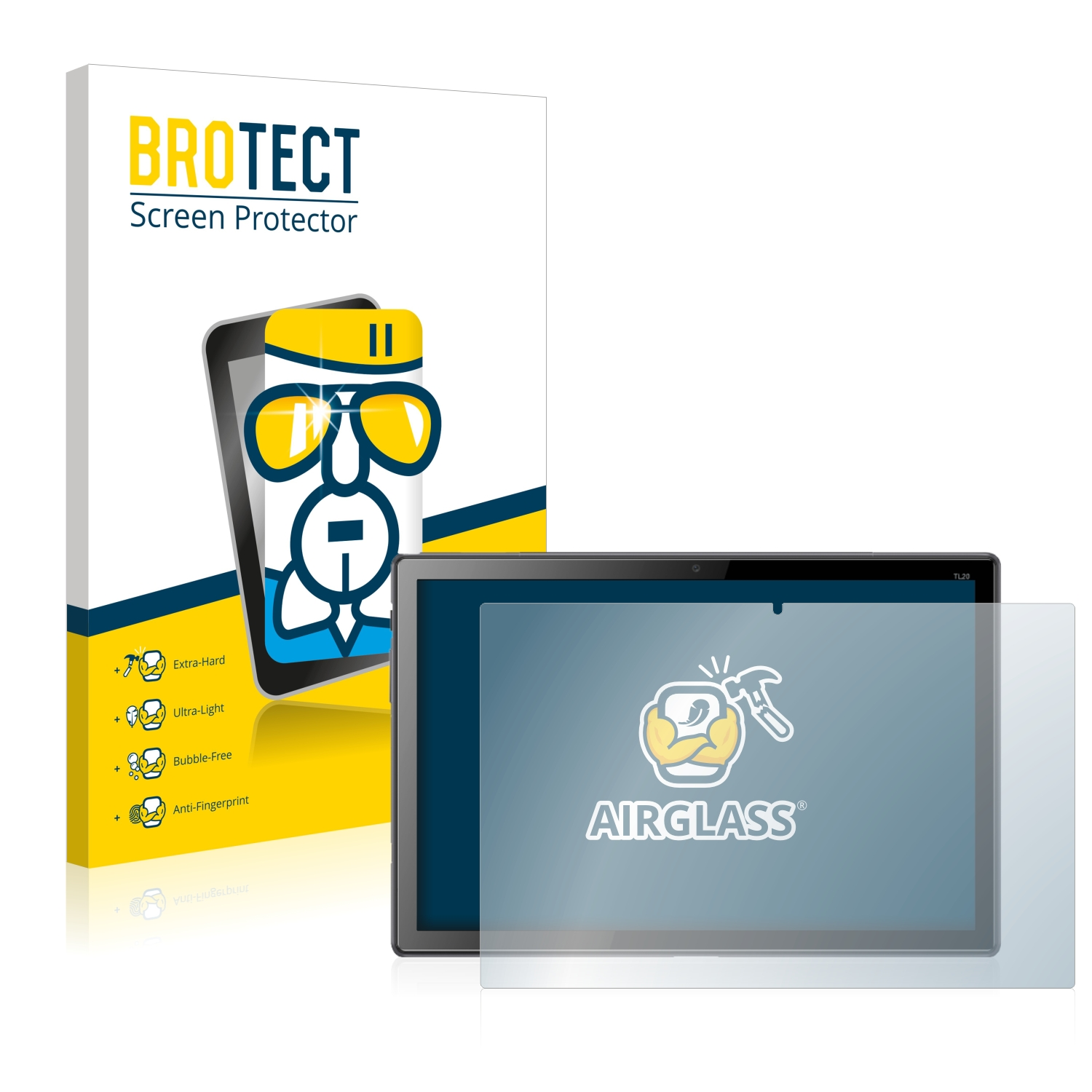 TAB-Pro BROTECT Airglass Schutzfolie(für klare bea-fon TL20)