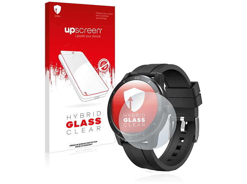 UPSCREEN 6900) Fit Watch klare Hama Schutzfolie(für