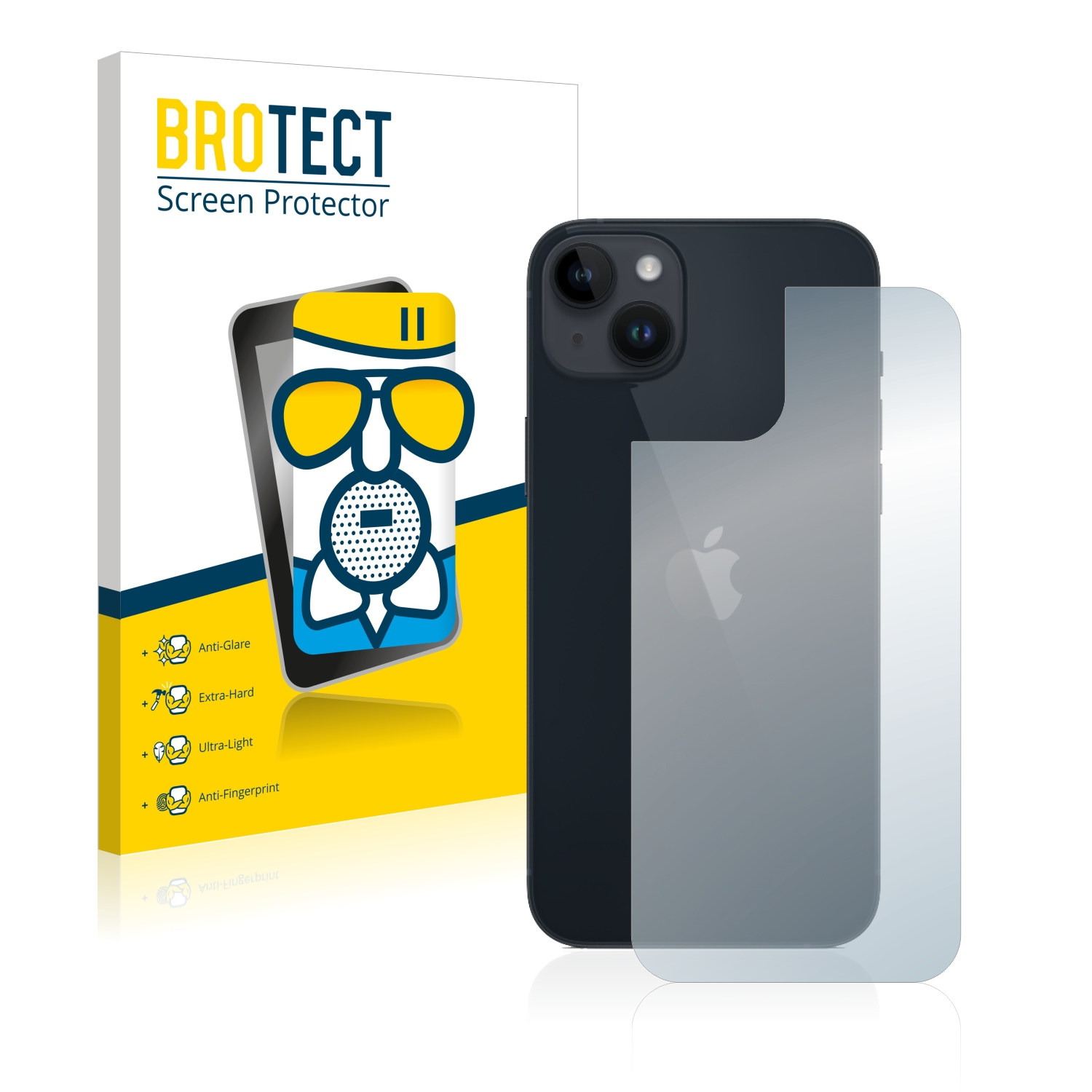 Plus) BROTECT 14 Airglass matte Apple iPhone Schutzfolie(für