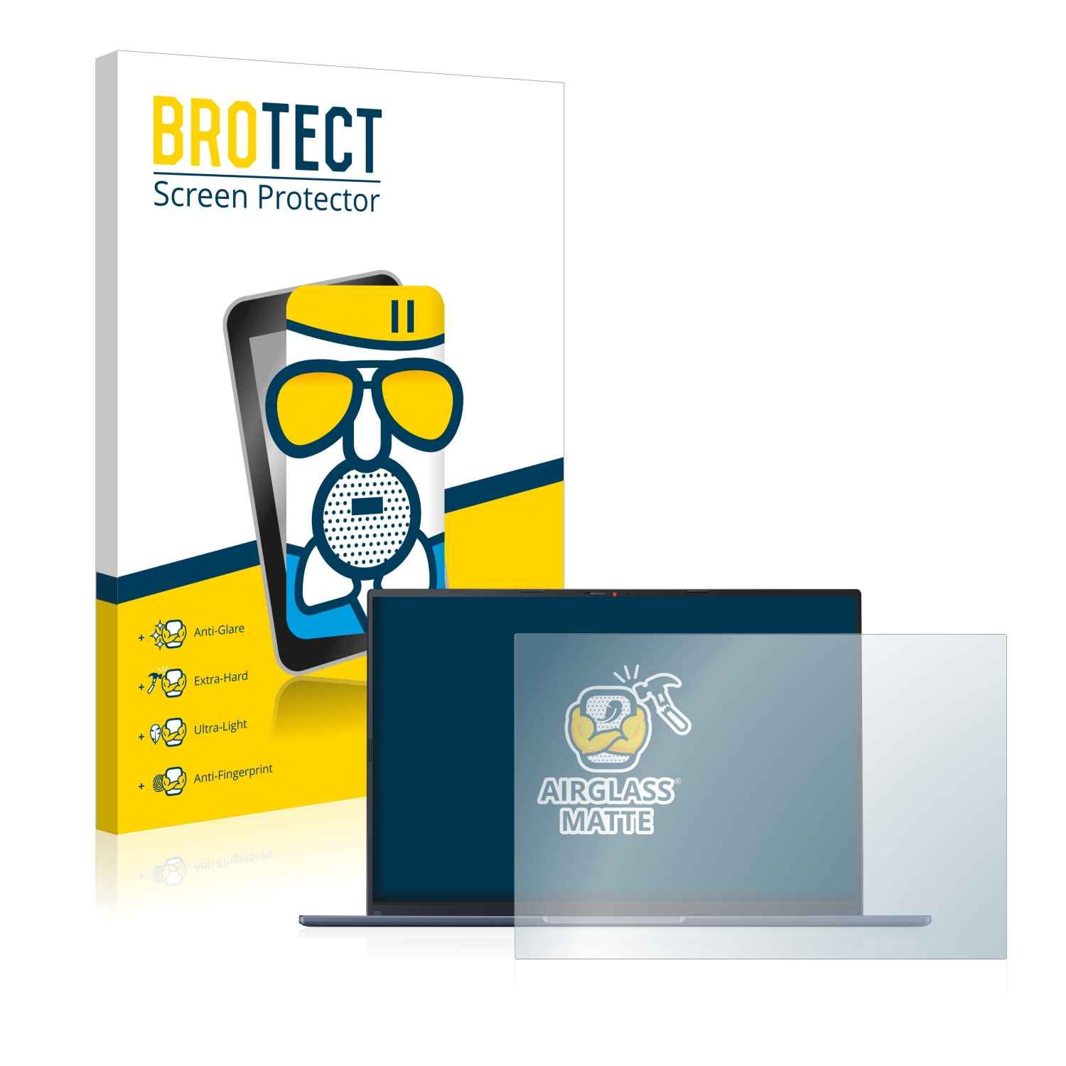BROTECT Airglass ASUS 16X matte Schutzfolie(für OLED) Vivobook