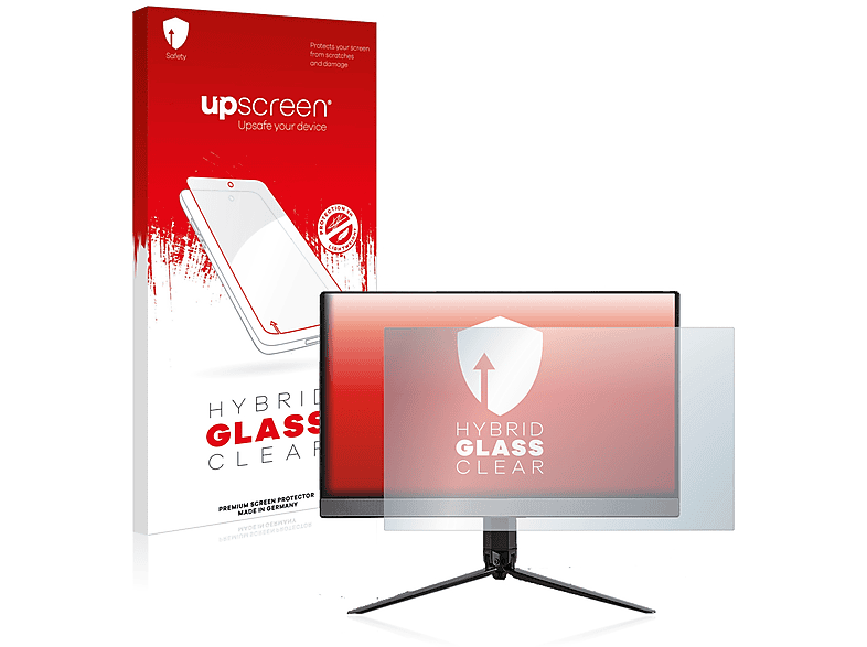UPSCREEN klare Schutzfolie(für ASUS ROG Strix XG17AHP) | Monitor Displayschutz