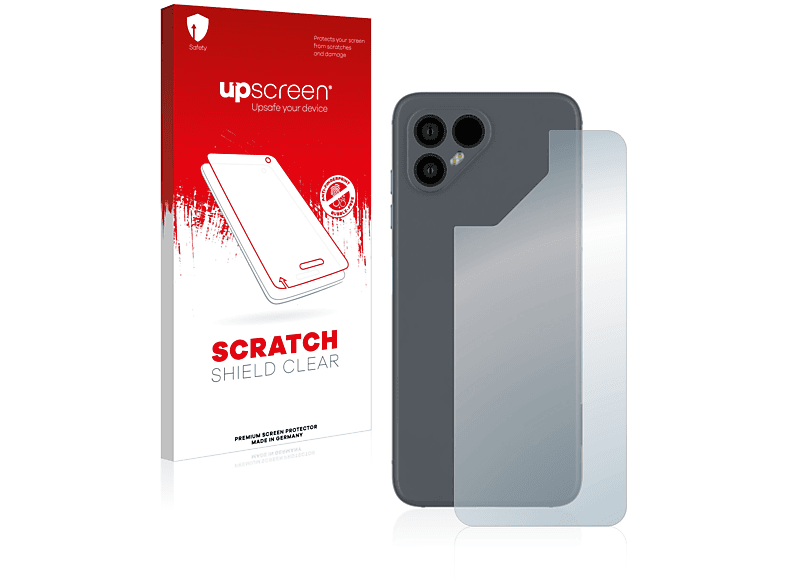 UPSCREEN Kratzschutz klare Schutzfolie(für Fairphone 4)
