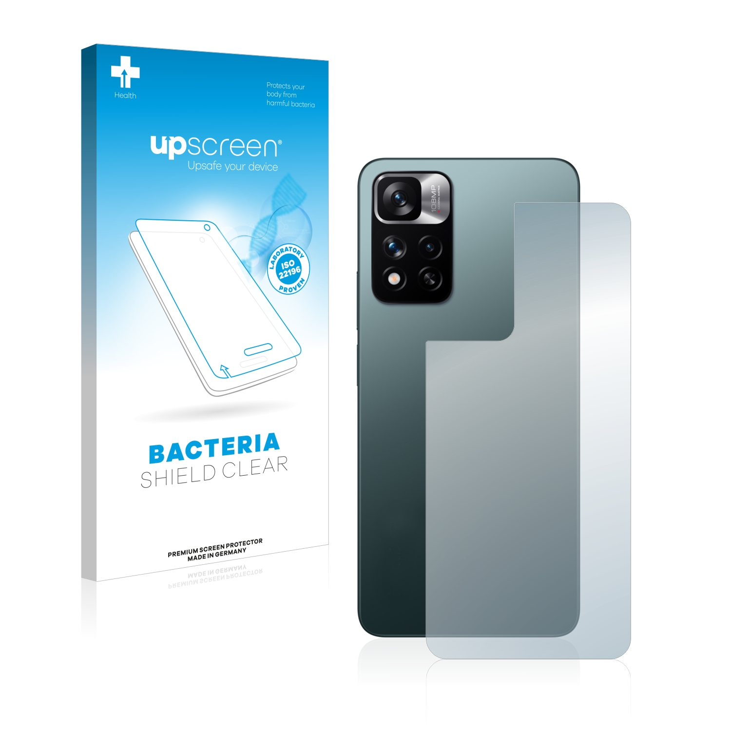UPSCREEN antibakteriell klare Redmi Note 5G) Xiaomi Pro+ 11 Schutzfolie(für