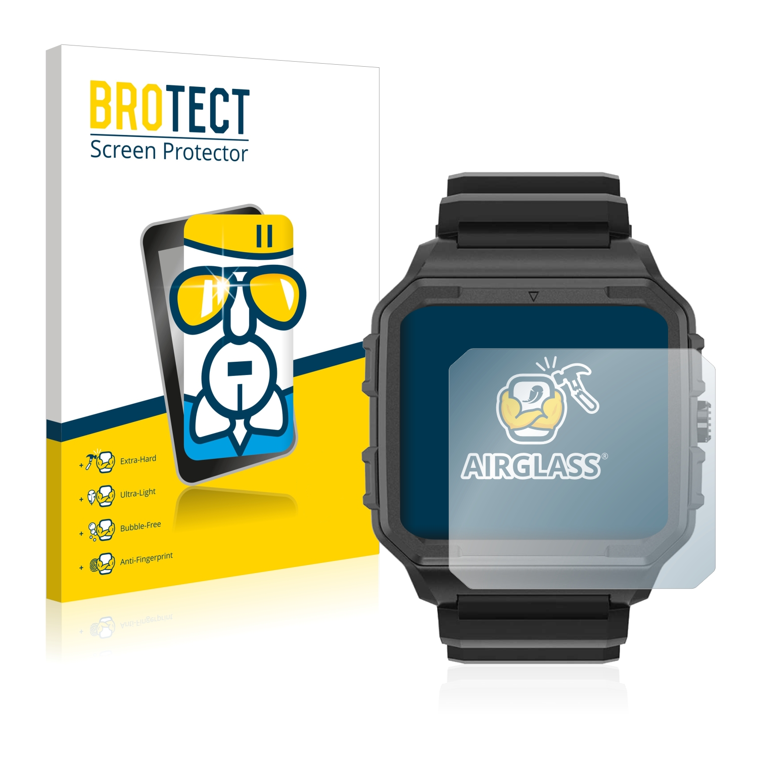Airglass North Edge Alpha Pro) Schutzfolie(für klare BROTECT