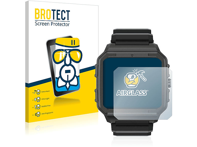 BROTECT Airglass klare Schutzfolie(für North Edge Alpha Pro)