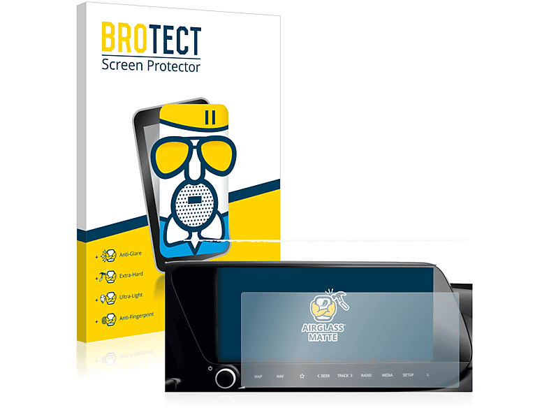 BROTECT Airglass matte Schutzfolie(für System i20 Infotainment 10\