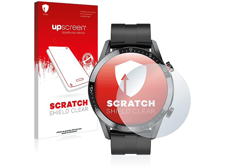 UPSCREEN Kratzschutz klare Schutzfolie(für Hoco Y2 Pro) | Smartwatch Schutzfolien & Gläser