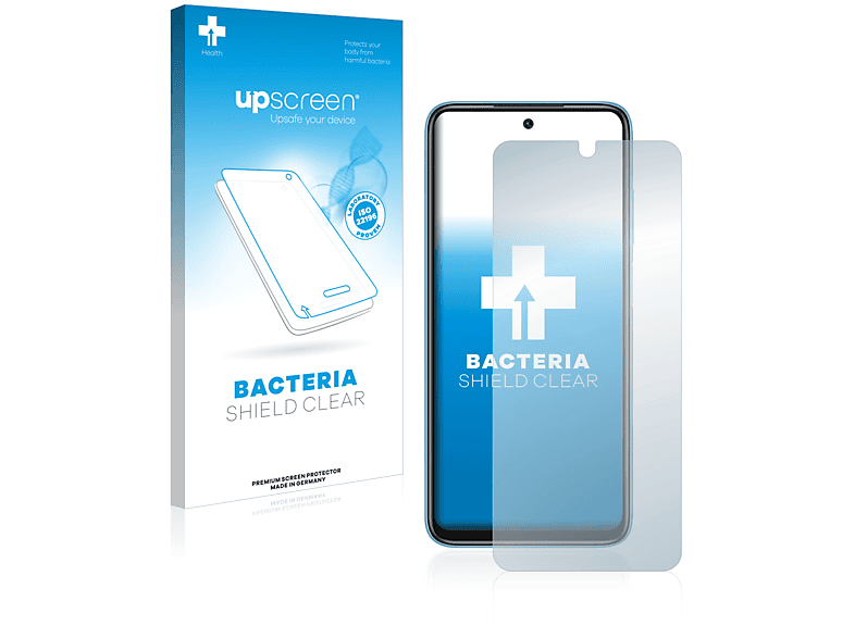 UPSCREEN antibakteriell klare Schutzfolie(für Xiaomi Redmi 10 (2022))