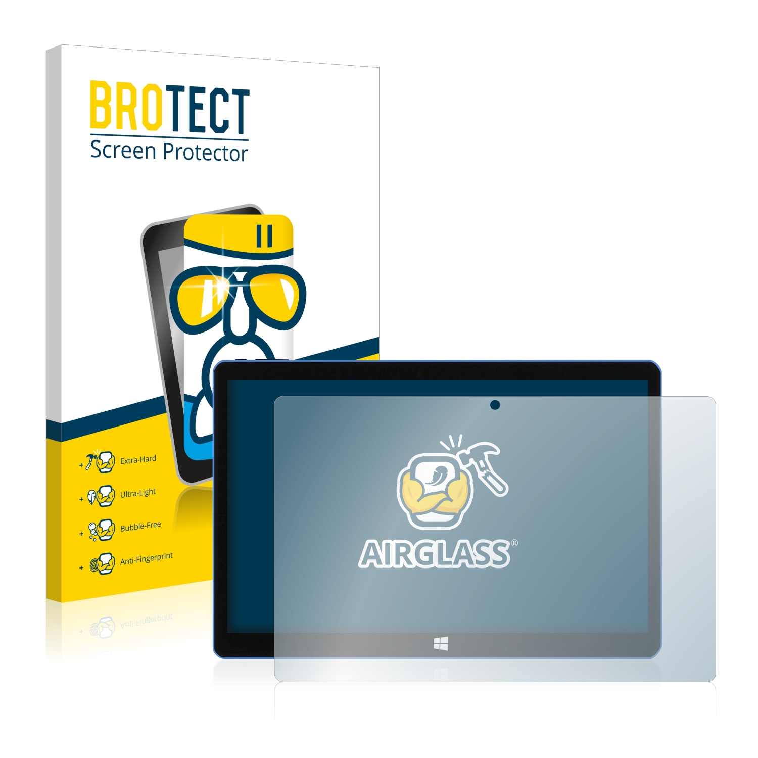BROTECT Airglass Schutzfolie(für Zen 10 10.1\