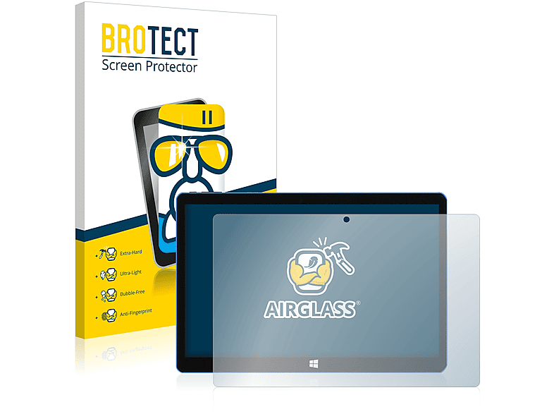BROTECT Airglass klare Schutzfolie(für Woxter 10.1\