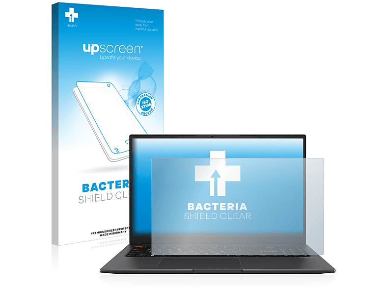 UPSCREEN antibakteriell klare Schutzfolie(für ASUS VivoBook S 15 OLED)
