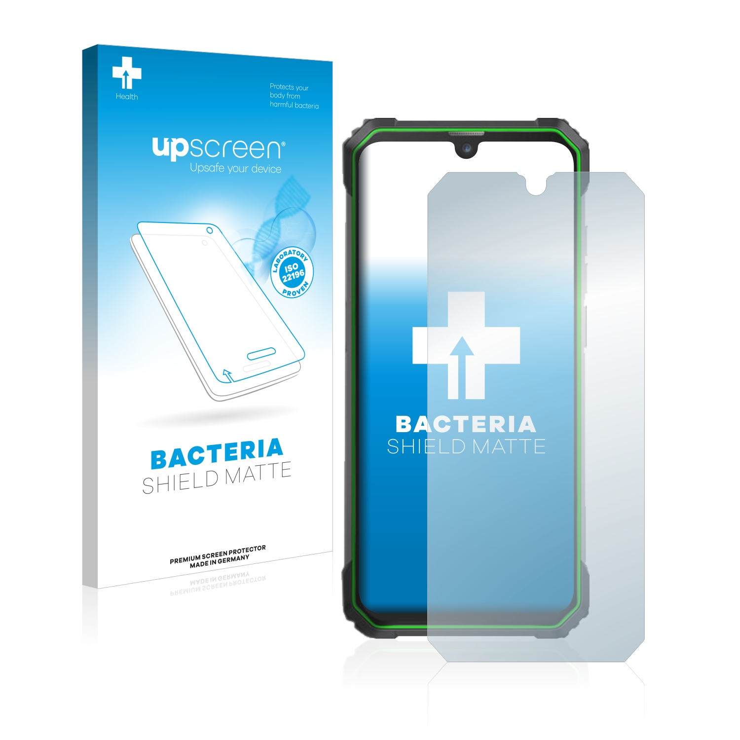 UPSCREEN antibakteriell entspiegelt matte 5G) Blackview Schutzfolie(für BL8800