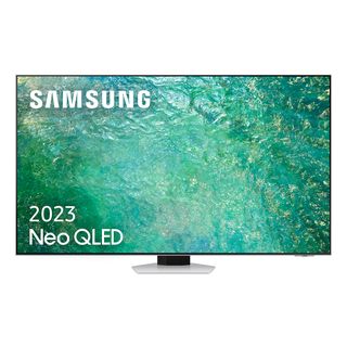 TV Neo QLED 75" - SAMSUNG TQ75QN85CATXXC, QLED 4K, Neural Quantum Processor 4K, Smart TV, DVB-T2 (H.265), Plata