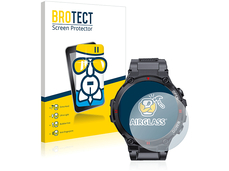 BROTECT Airglass klare Schutzfolie(für BlitzWolf BW-AT2C)