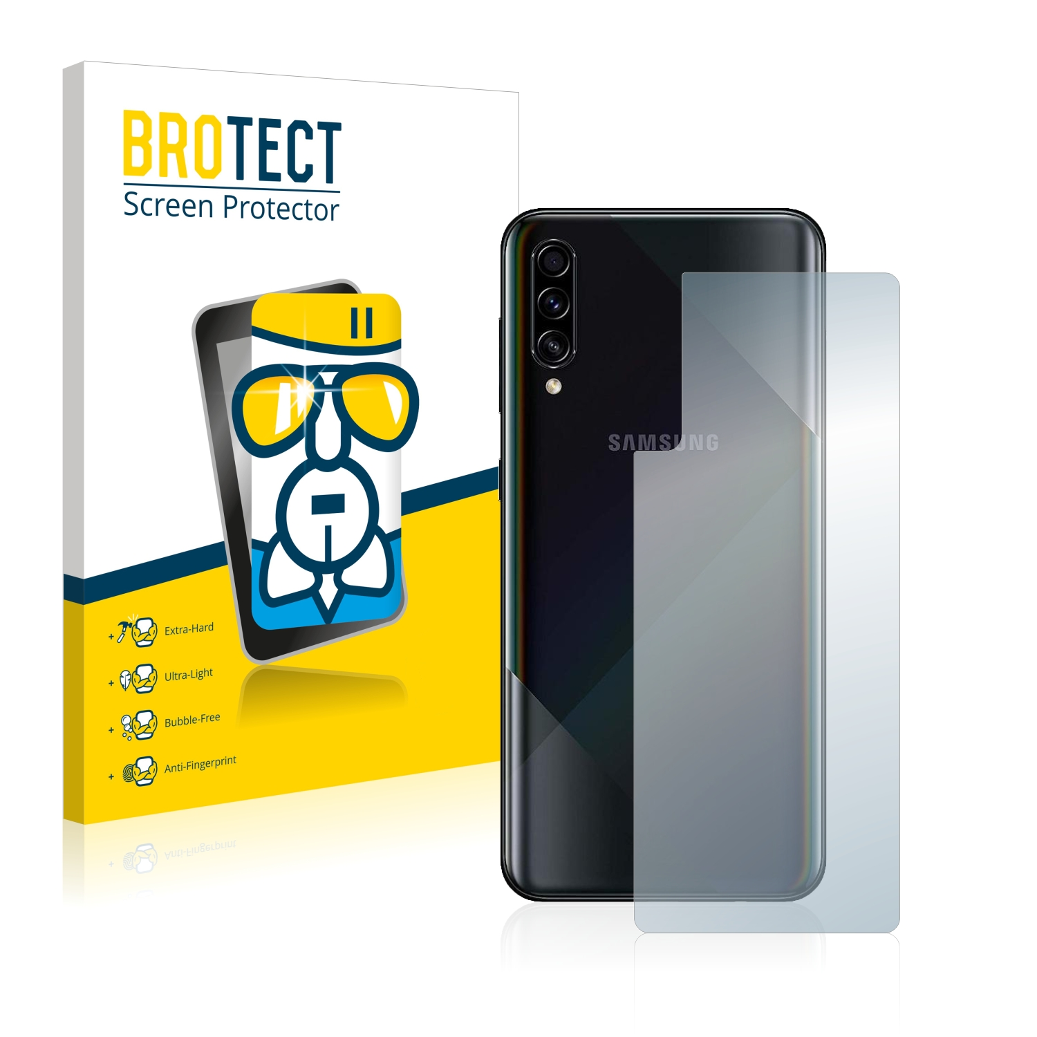 BROTECT Airglass klare Schutzfolie(für Samsung A50s) Galaxy