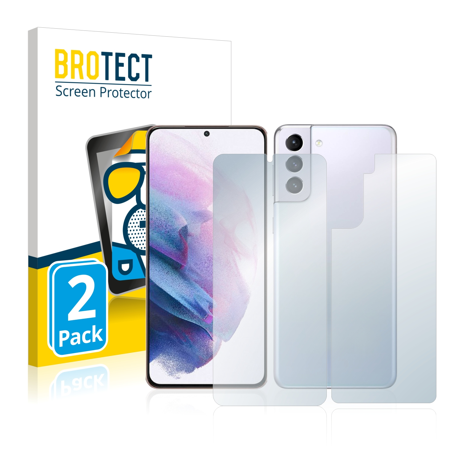 S21 Samsung BROTECT Galaxy 2x 5G) Schutzfolie(für Plus matte
