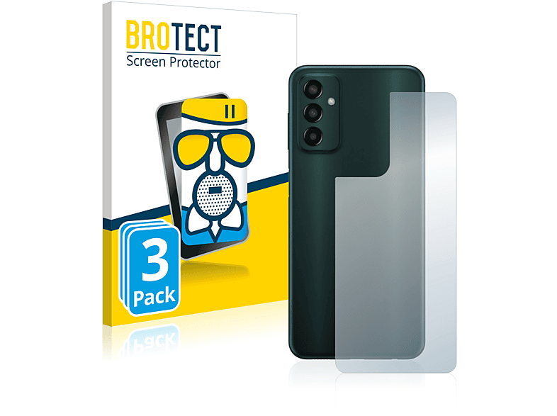 BROTECT 3x Airglass matte Schutzfolie(für Galaxy Samsung M13)