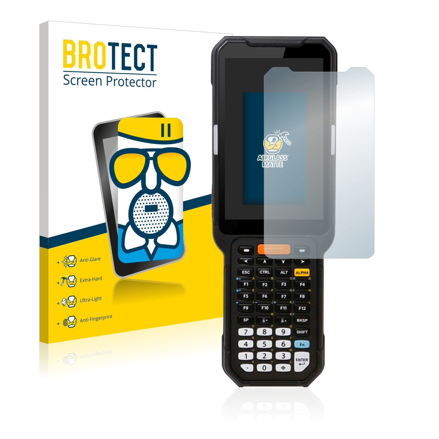 matte Mobile Schutzfolie(für PM451) BROTECT Airglass Point