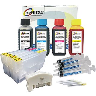 Kit de tinta para recargar cartuchos - refill24 Epson 405/405XL
