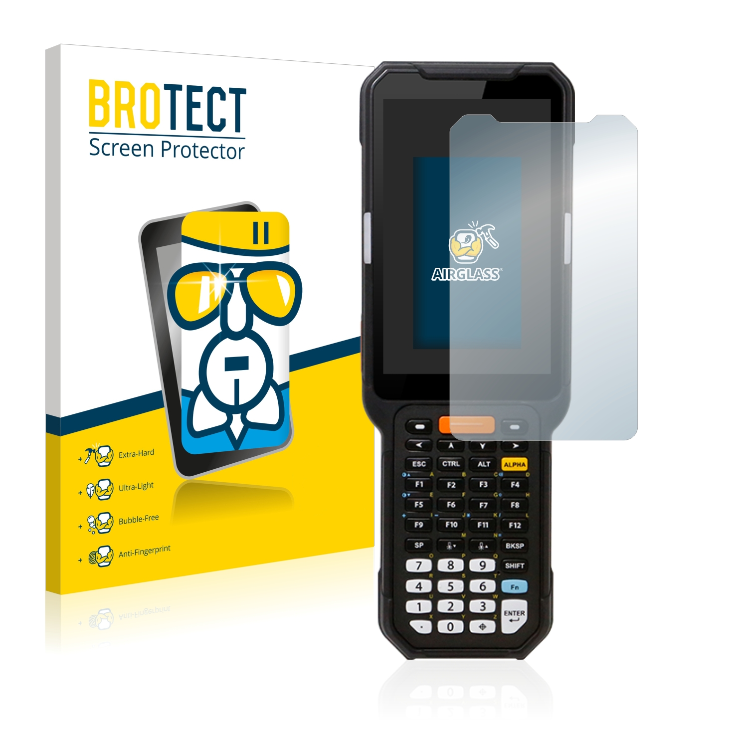 BROTECT Airglass klare Mobile PM451) Point Schutzfolie(für