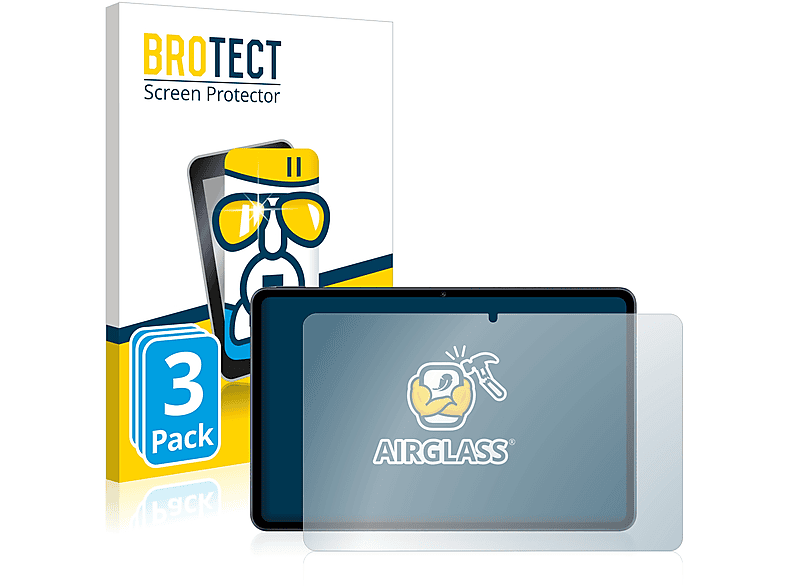 BROTECT 3x Airglass klare Schutzfolie(für Huawei MatePad 10.4 (2022))
