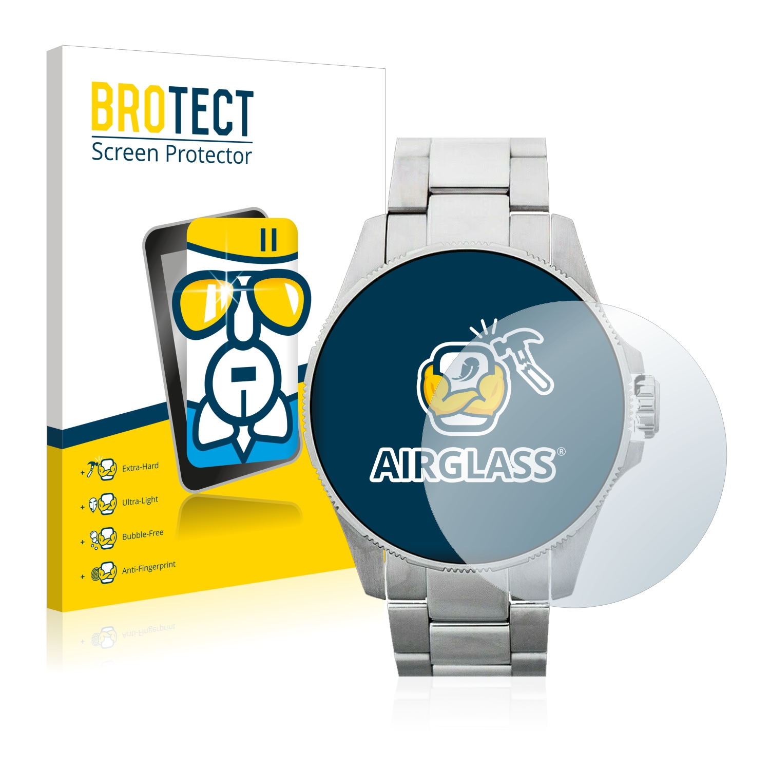 Airglass J860) Schutzfolie(für Jaguar BROTECT klare
