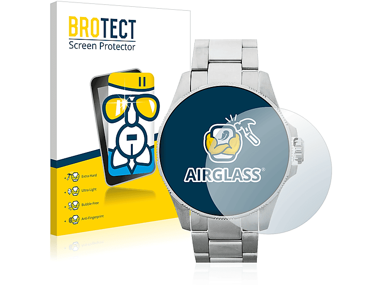 BROTECT Airglass klare Schutzfolie(für Jaguar J860) | Smartwatch Schutzfolien & Gläser