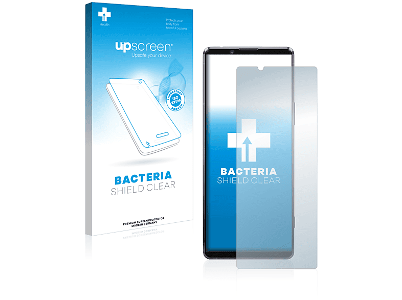 UPSCREEN antibakteriell klare Schutzfolie(für Sony Xperia 1 II)