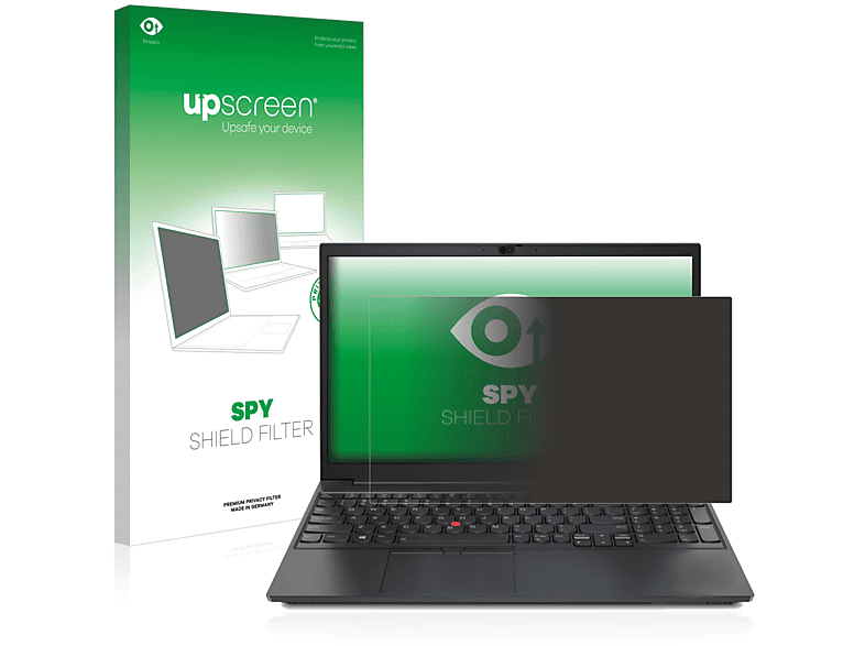 Anti-Spy UPSCREEN E15) Lenovo ThinkPad Blickschutzfilter(für