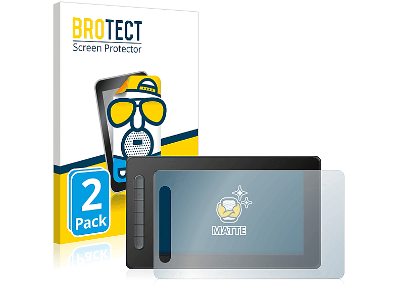 BROTECT 2x matte Schutzfolie(für XP-Pen Artist 10 (2. Generation))