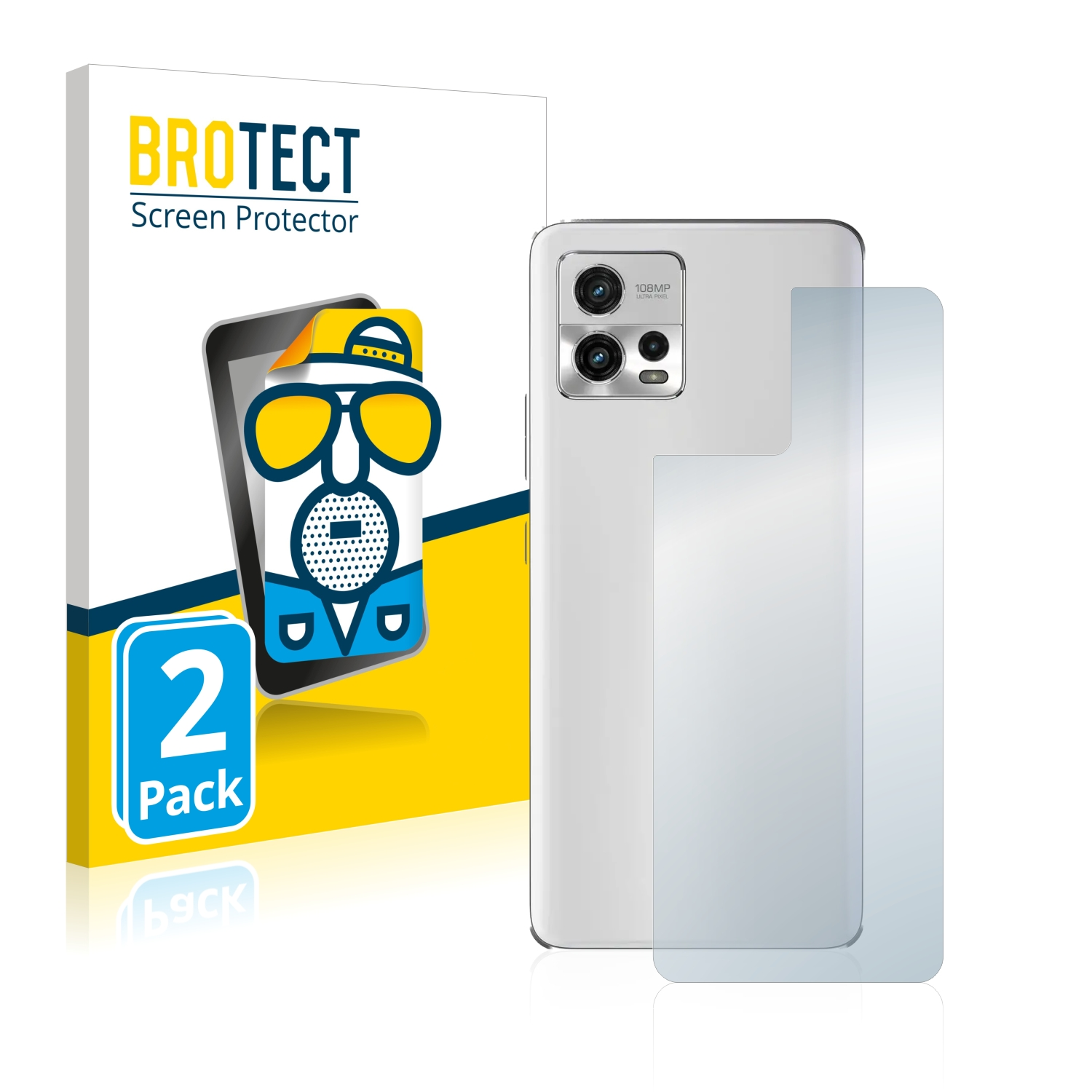 BROTECT 2x Schutzfolie(für Moto G72) matte Motorola