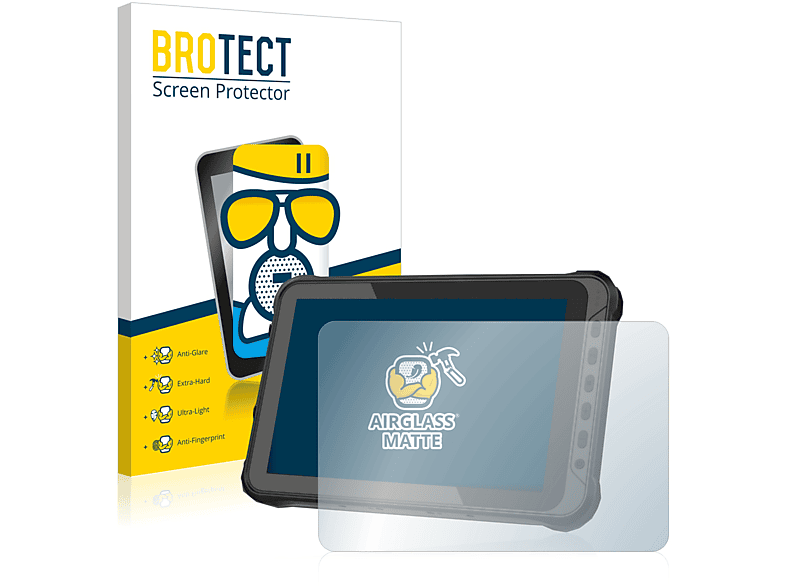 BROTECT Airglass matte Schutzfolie(für Bressner Scorpion Rugged 10X Windows) | Tabletschutzfolien