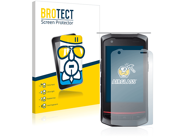 BROTECT Airglass klare Schutzfolie(für Keyence DXW400/ DXA400)