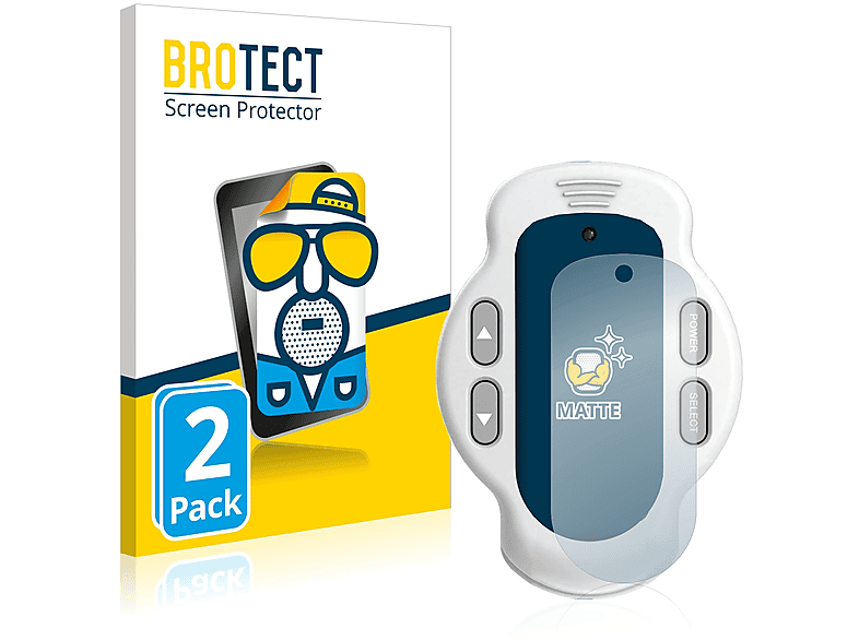 BROTECT 2x matte Schutzfolie(für KLIQ MicroNome Metronom) | Schutzfolien & Schutzgläser