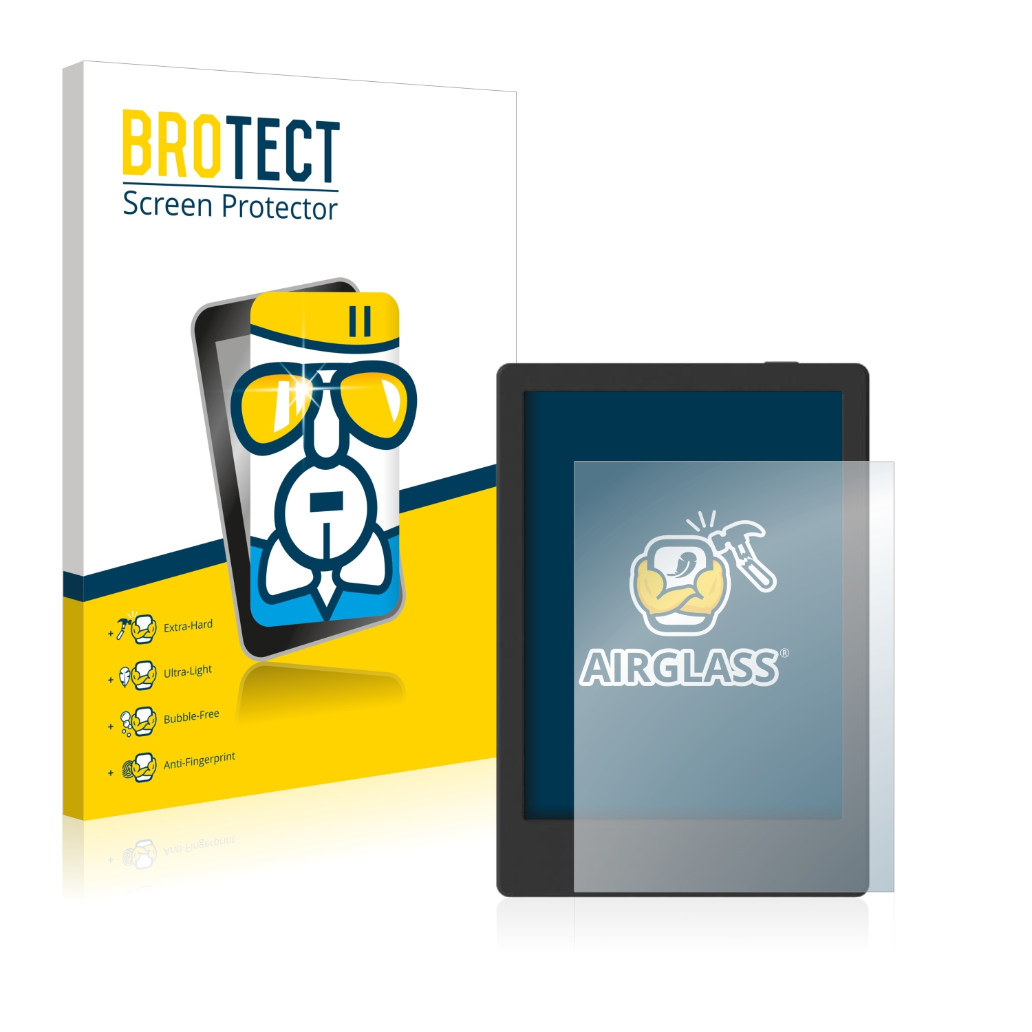 BROTECT Airglass klare Schutzfolie(für Onyx Boox Poke Lite) 4