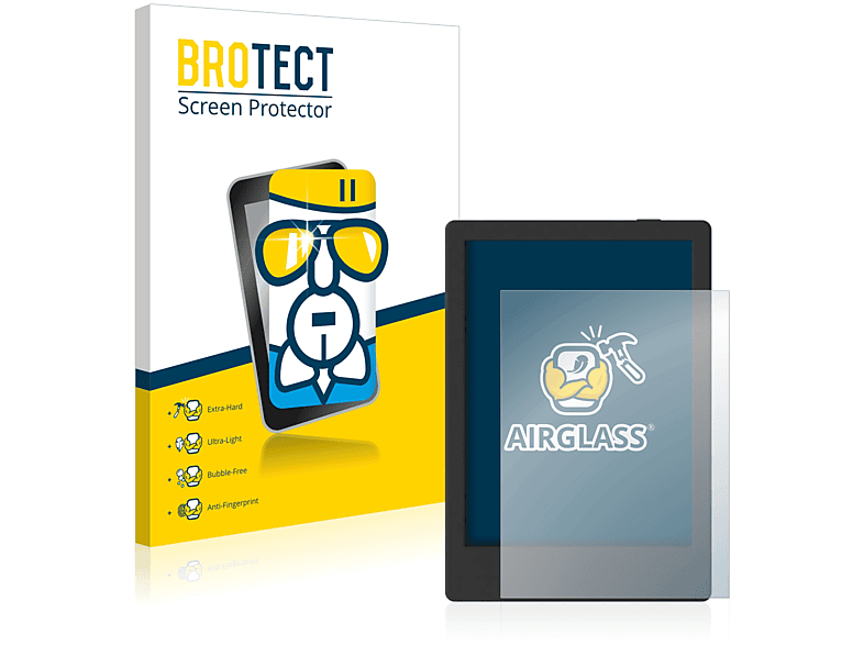 BROTECT Airglass klare Schutzfolie(für Onyx Boox Poke 4 Lite)