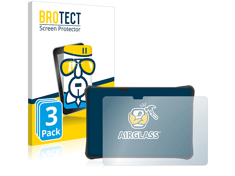BROTECT 3x Airglass klare Schutzfolie(für Bressner Scorpion 10\