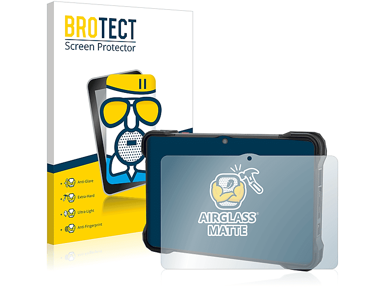 BROTECT Airglass matte Schutzfolie(für Bressner Scorpion Rugged 10X Android)