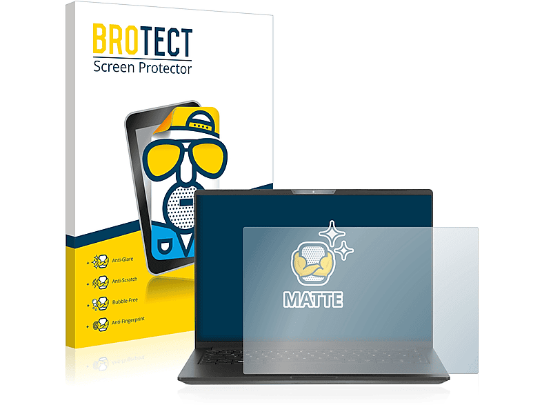 BROTECT matte 14 G7) Tuxedo InfinityBook Pro Schutzfolie(für