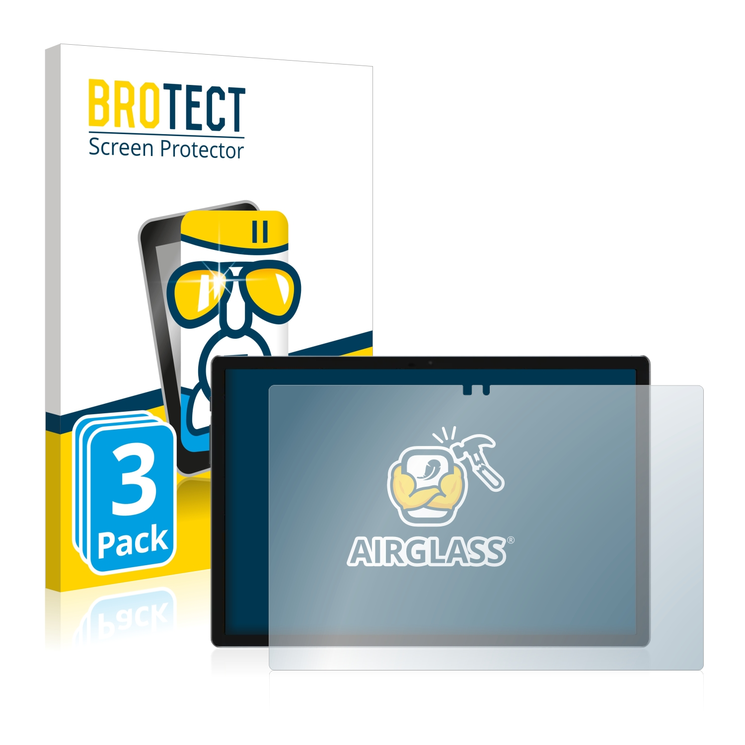 BROTECT Pro klare Airglass Schutzfolie(für 2023) M40 3x Teclast