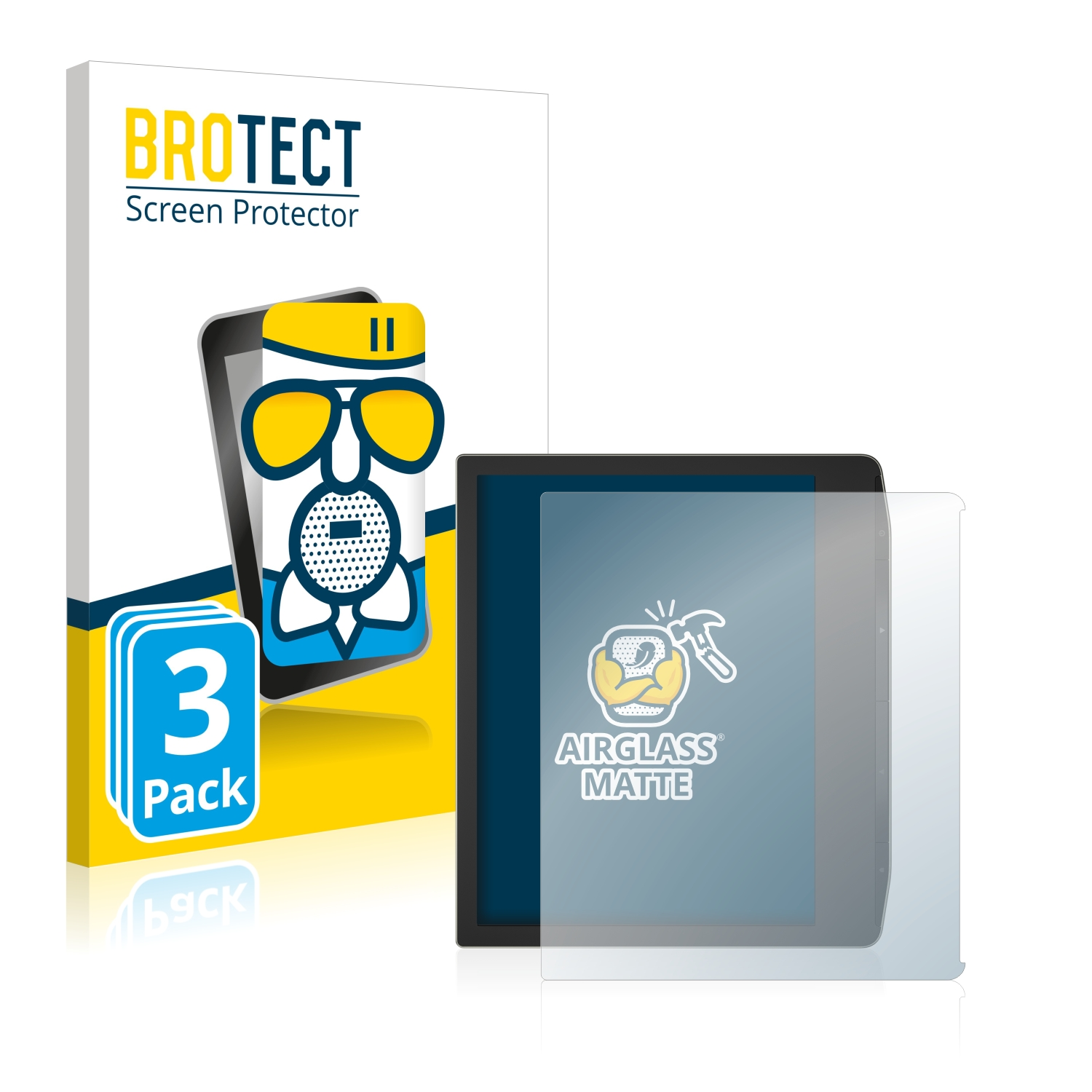 BROTECT 3x Airglass matte Schutzfolie(für PocketBook Viva)