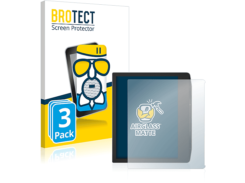 BROTECT 3x Airglass matte Viva) Schutzfolie(für PocketBook