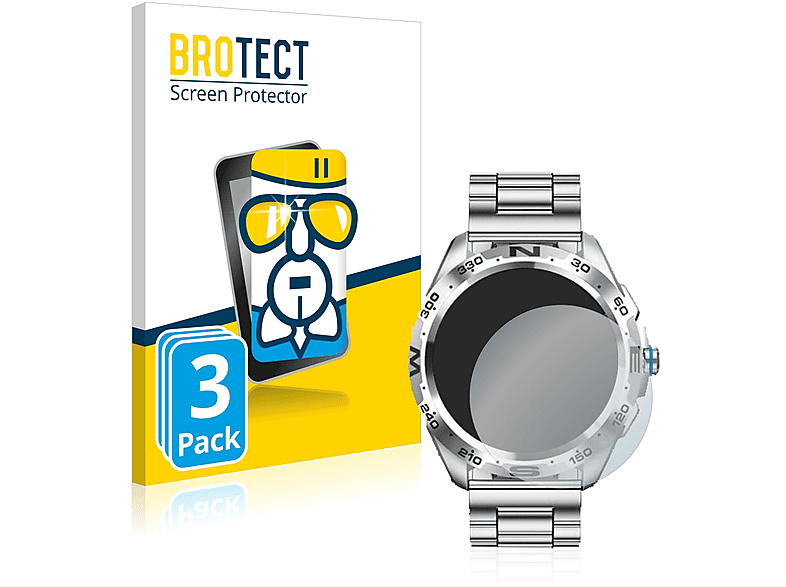 BROTECT 3x Airglass klare Schutzfolie(für LIGE BW327)